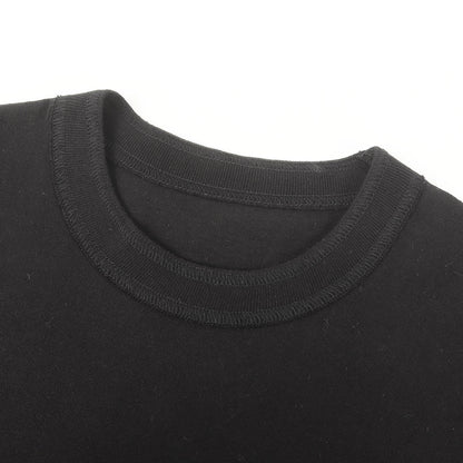 24AW ×Sacai フロッキープリント ヘビー Tシャツ(Flock Print T-Shirt / SS / COTTON. SACAI)