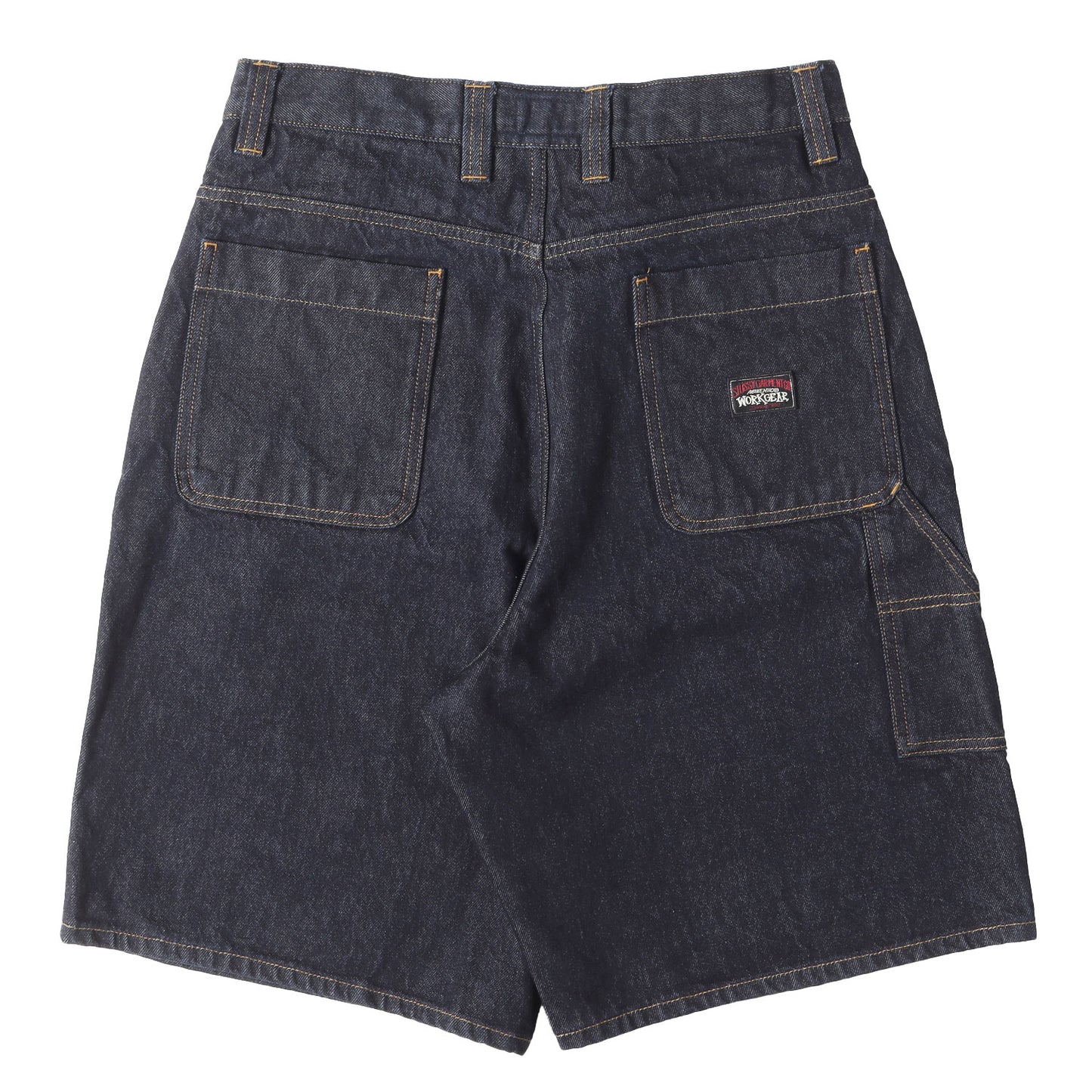 25SS ワンウォッシュ加工 デニム ワークショーツ(RAW DENIM WORK SHORT)