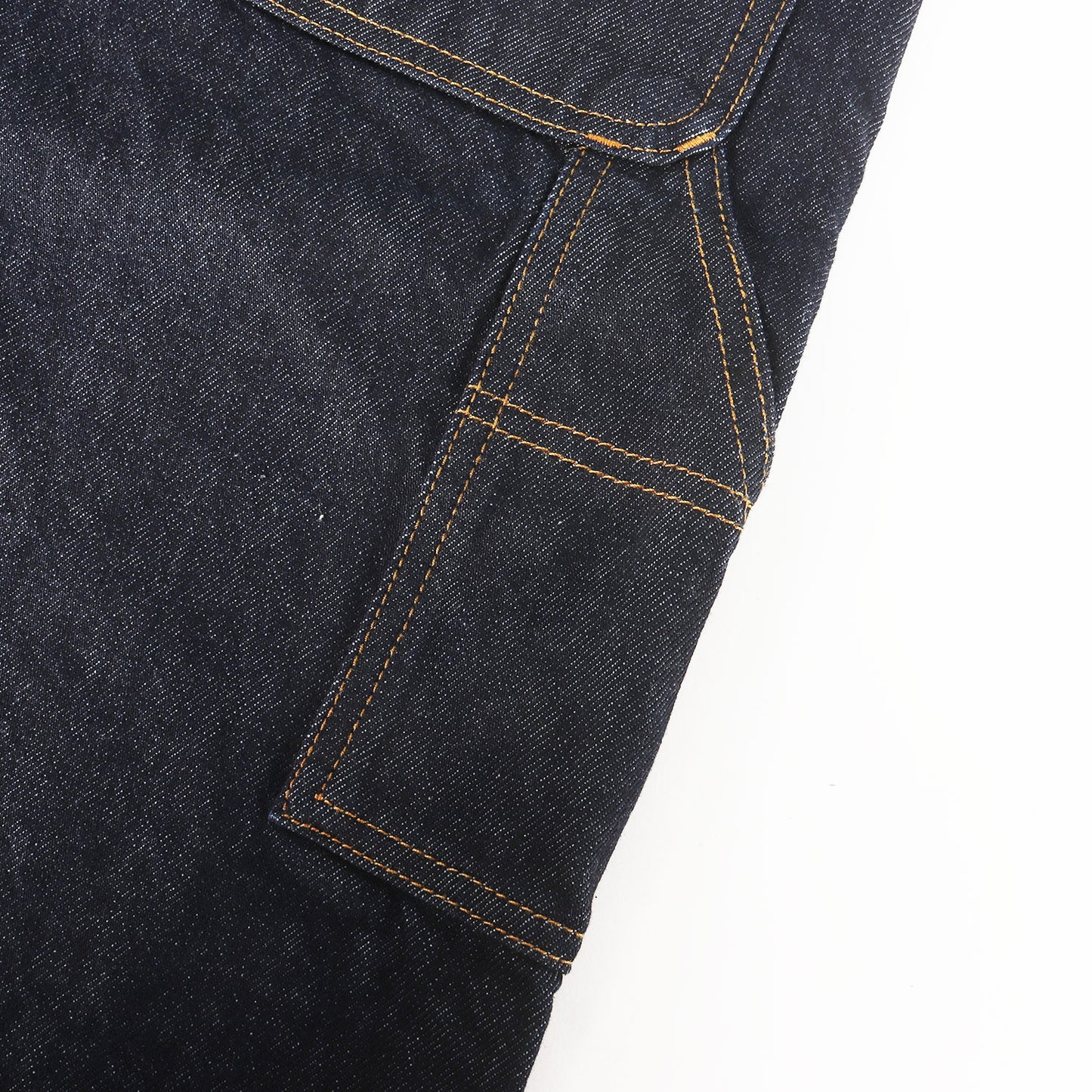 25SS ワンウォッシュ加工 デニム ワークショーツ(RAW DENIM WORK SHORT)