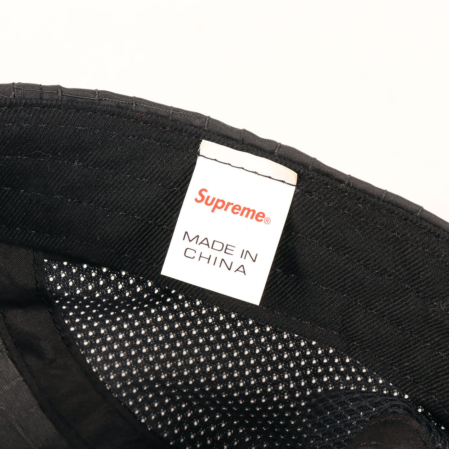 20SS リフレクティブ リップストップ BOXロゴ キャンプキャップ(Reflective Ripstop Camp Cap)