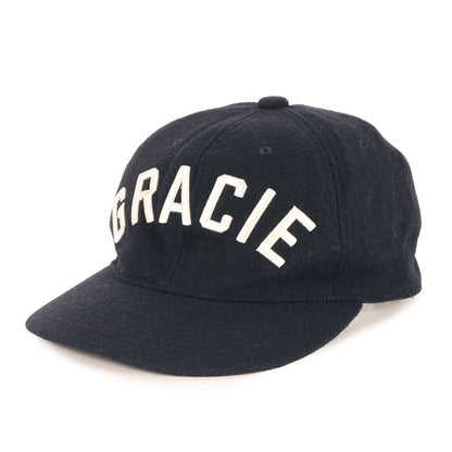 23AW ×ROGER GRACIE ウール ベースボールキャップ(BASEBALL CAP "ROLLS")