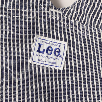 ヒッコリーストライプ ストレッチ オーバーオール (LWU39002)