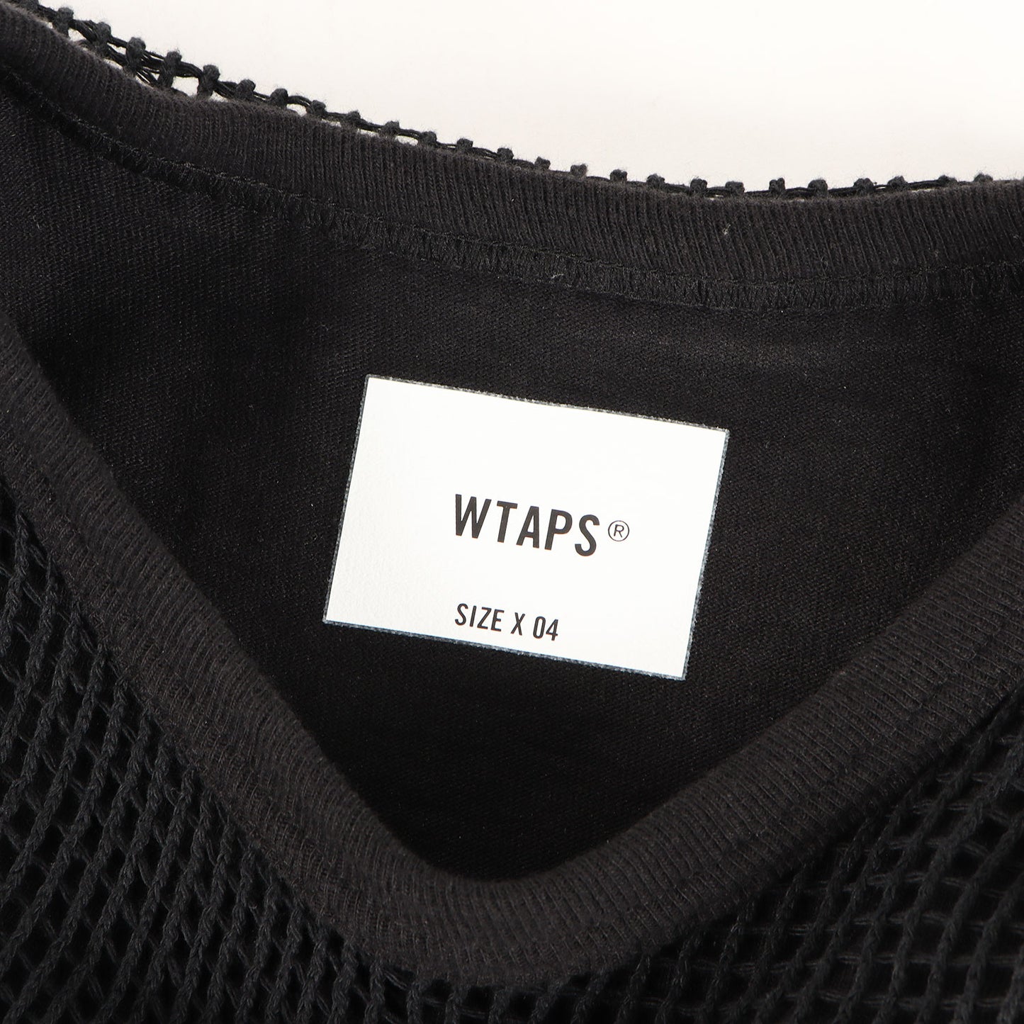 24SS メッシュレイヤード クロスプリント ロングスリーブ Tシャツ(GHILL / LS / COTTON. LLW)