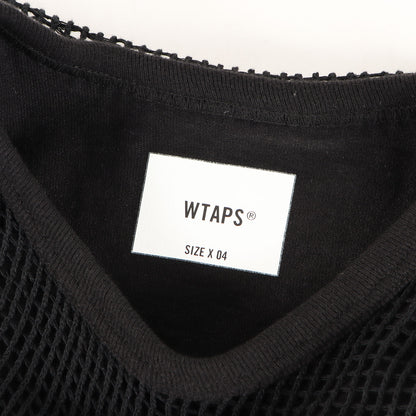 24SS メッシュレイヤード クロスプリント ロングスリーブ Tシャツ(GHILL / LS / COTTON. LLW)