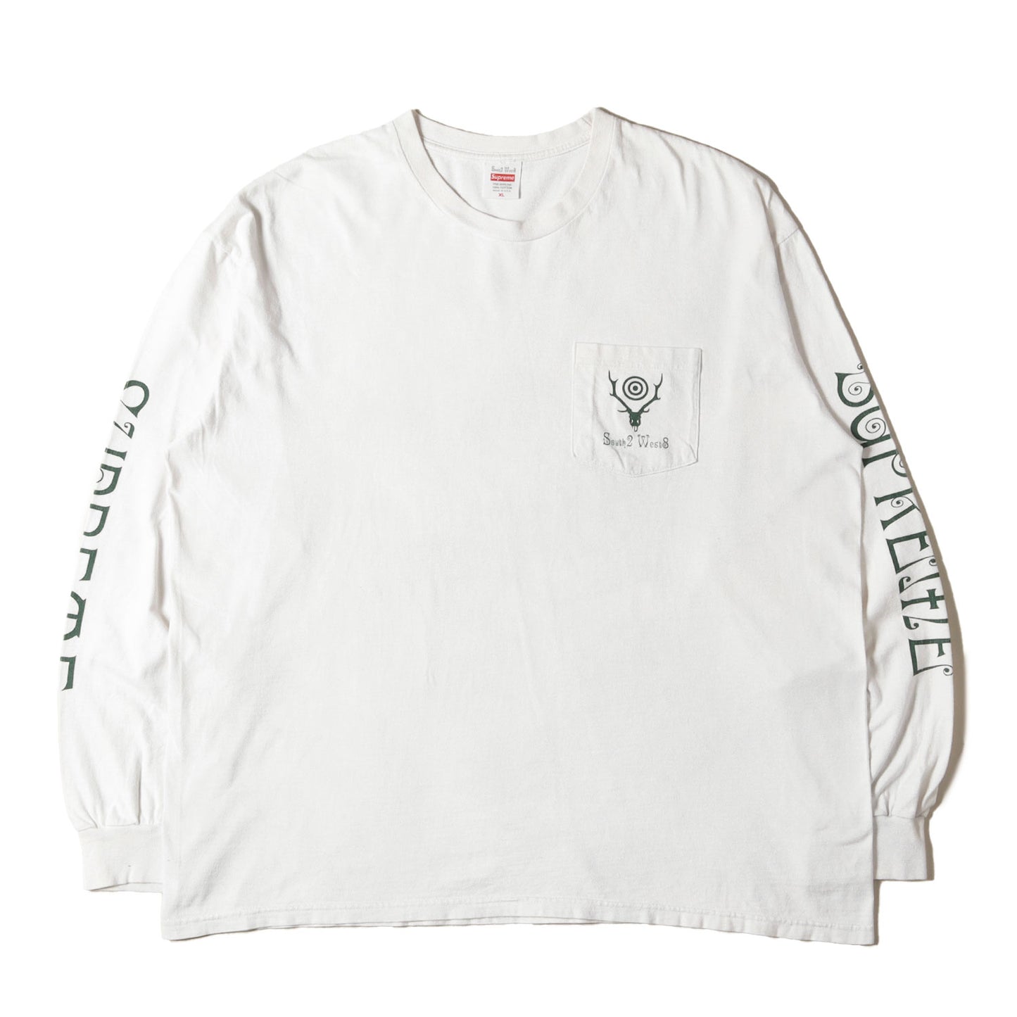 21SS ×SOUTH2 WEST8 ロングスリーブ ポケット Tシャツ(L/S Pocket Tee)