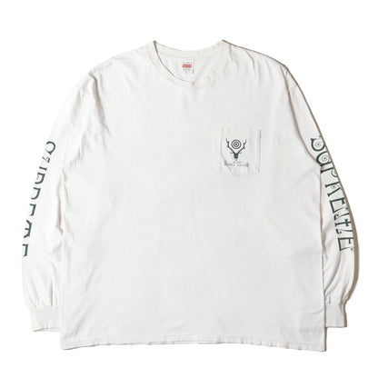 21SS ×SOUTH2 WEST8 ロングスリーブ ポケット Tシャツ(L/S Pocket Tee)