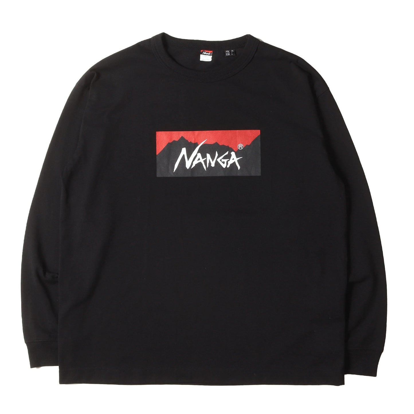 BOXロゴ ロングスリーブ Tシャツ (ECO HYBRID BOX LOGO L/S TEE)