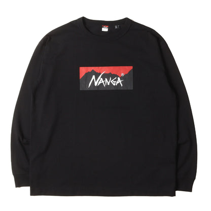 BOXロゴ ロングスリーブ Tシャツ (ECO HYBRID BOX LOGO L/S TEE)