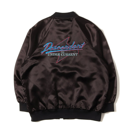 20SS ロゴ刺繍 サテン スタジャン(ECHO SATIN JACKET)