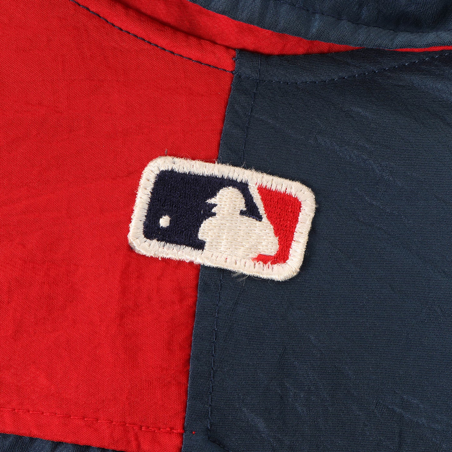 90s MLB クリーブランド・インディアンス ナイロン ベースボール スタジャン