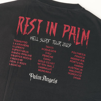 25AW スカル グラフィック ルーズフィット Tシャツ(Rest In Palm Loose T-shirt)