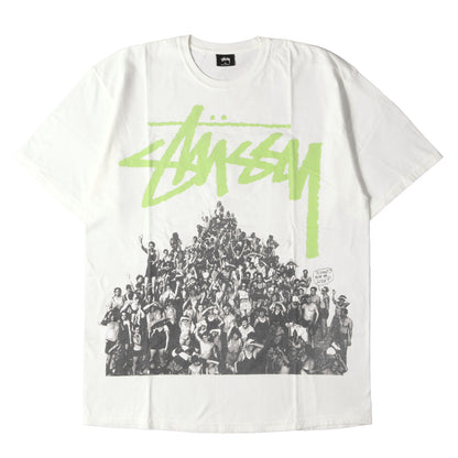 ピグメントダイ加工 オールドフォト グラフィック Tシャツ