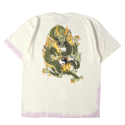 オーバーダイ加工 ドラゴン / 龍 Tシャツ(AB Dragon Tee)