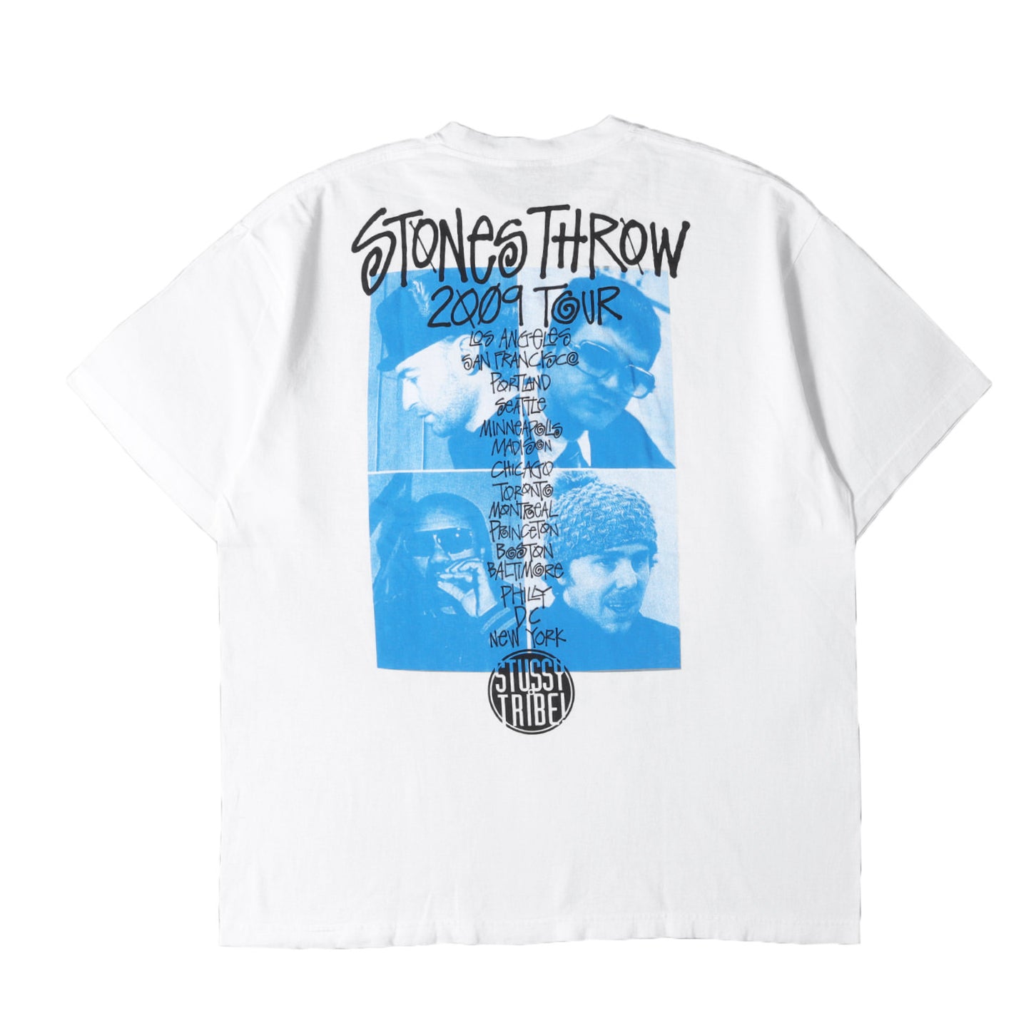 00s ×Stones Throw Records フォトプリント Tシャツ