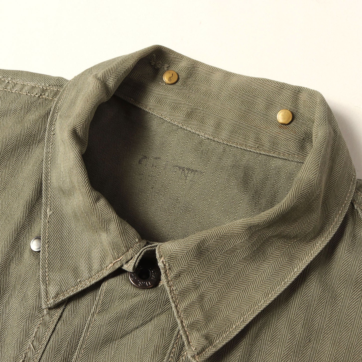 [スペシャル] 40s 米軍実物 USMC P-44 HBT ヘリンボーンツイル ジャケット
