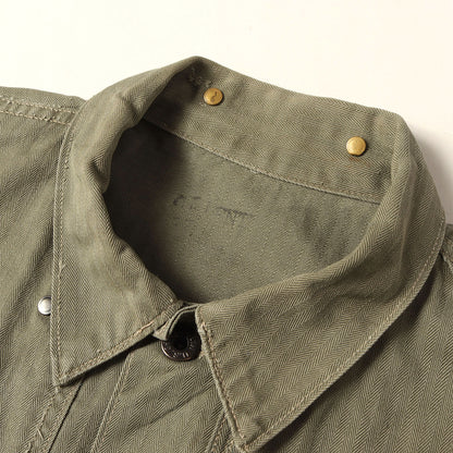 [スペシャル] 40s 米軍実物 USMC P-44 HBT ヘリンボーンツイル ジャケット