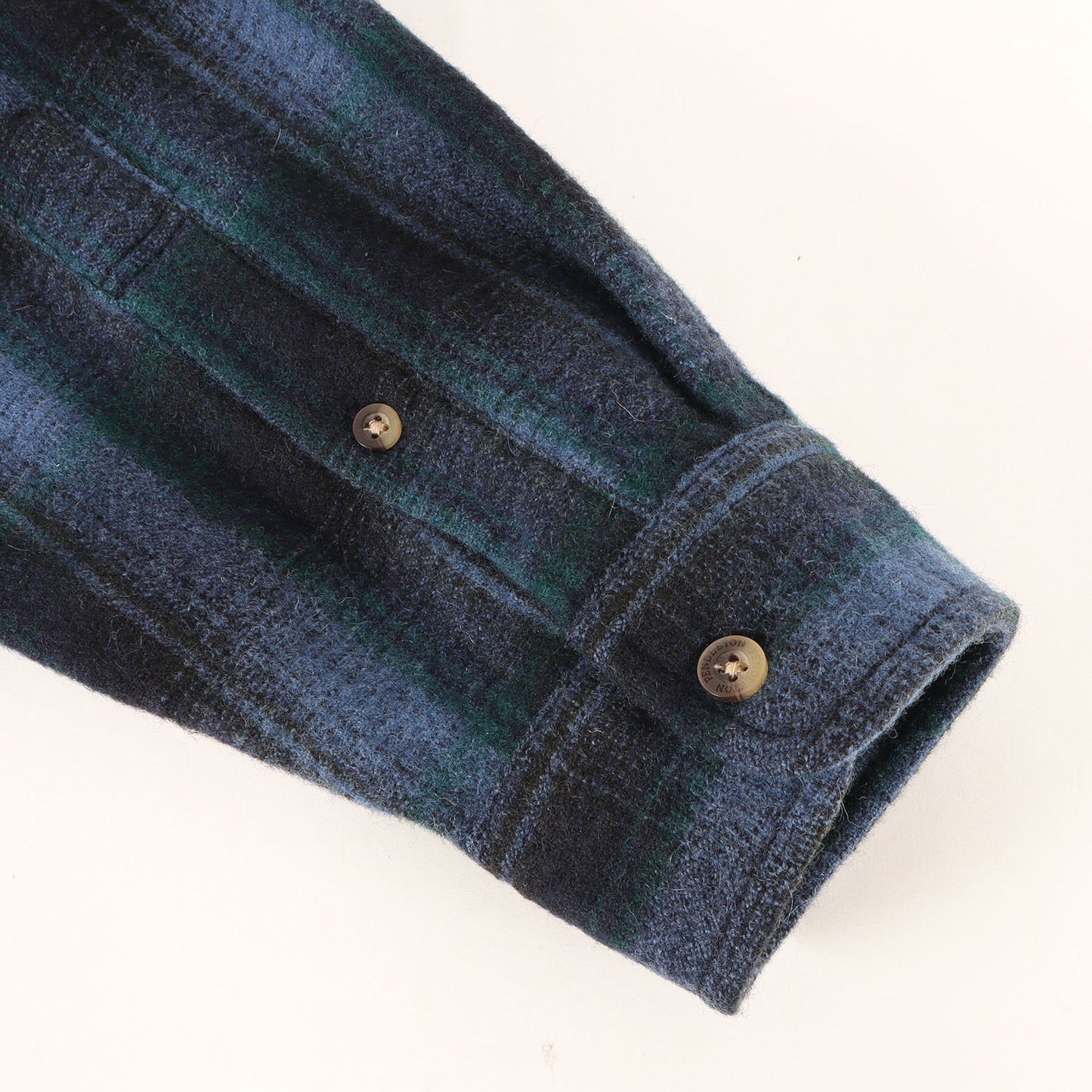 オンブレチェック ウール ボタンシャツ OUTDOOR SHIRT