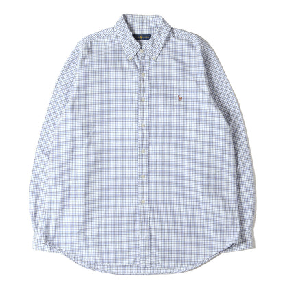 コットンオックス チェック BD ボタンシャツ / RALPH LAUREN