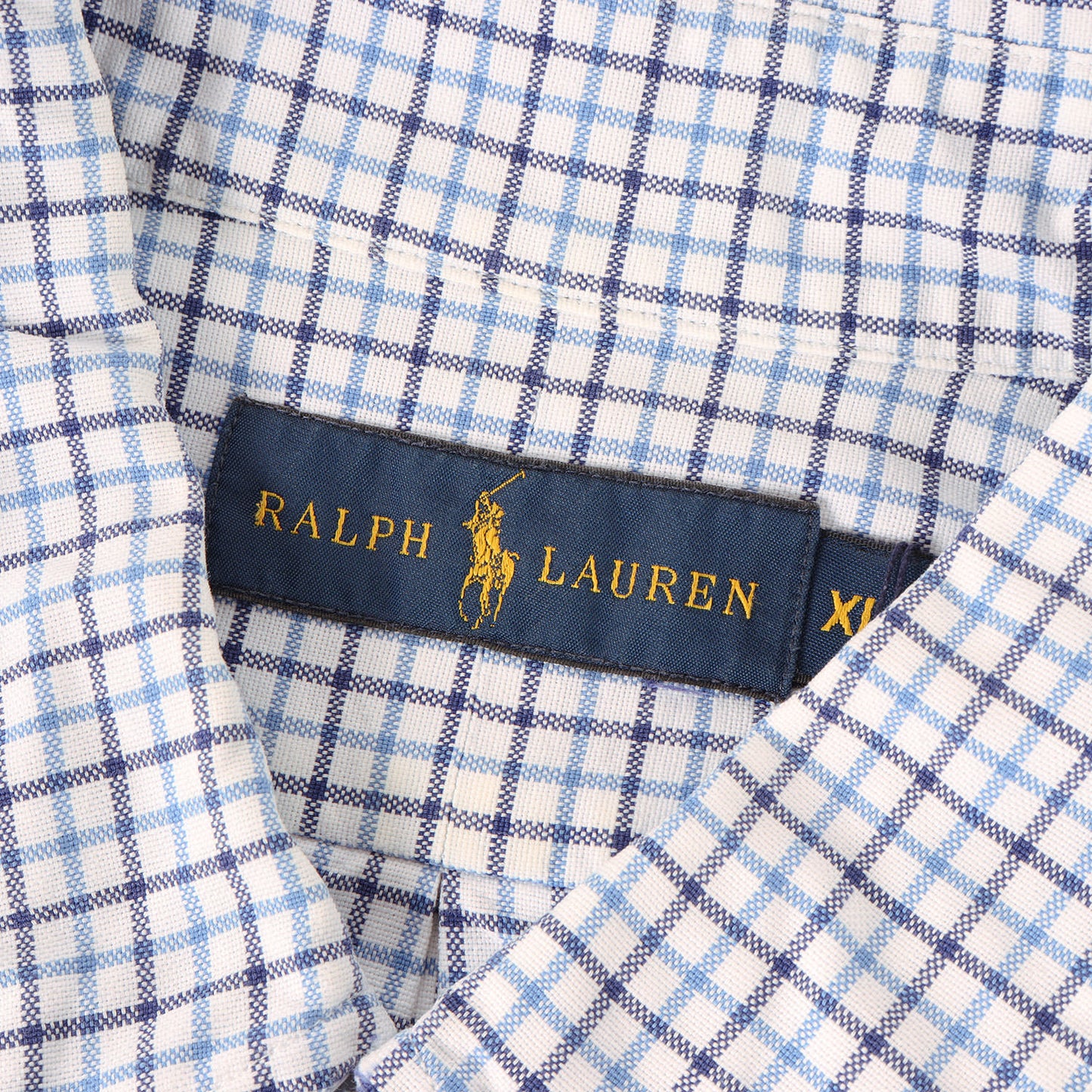 コットンオックス チェック BD ボタンシャツ / RALPH LAUREN