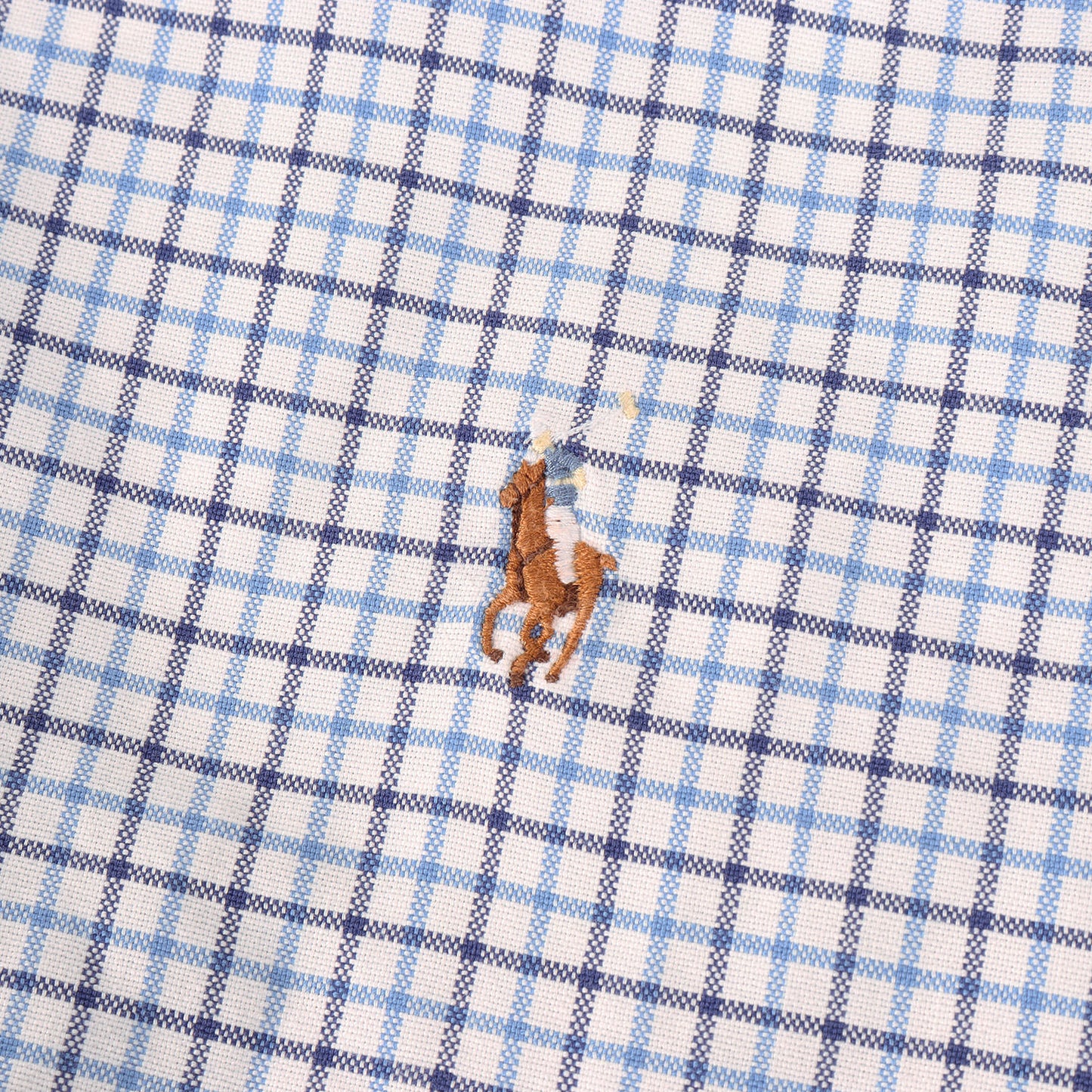 コットンオックス チェック BD ボタンシャツ / RALPH LAUREN