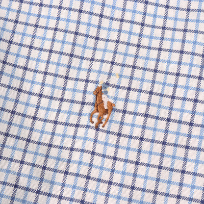 コットンオックス チェック BD ボタンシャツ / RALPH LAUREN