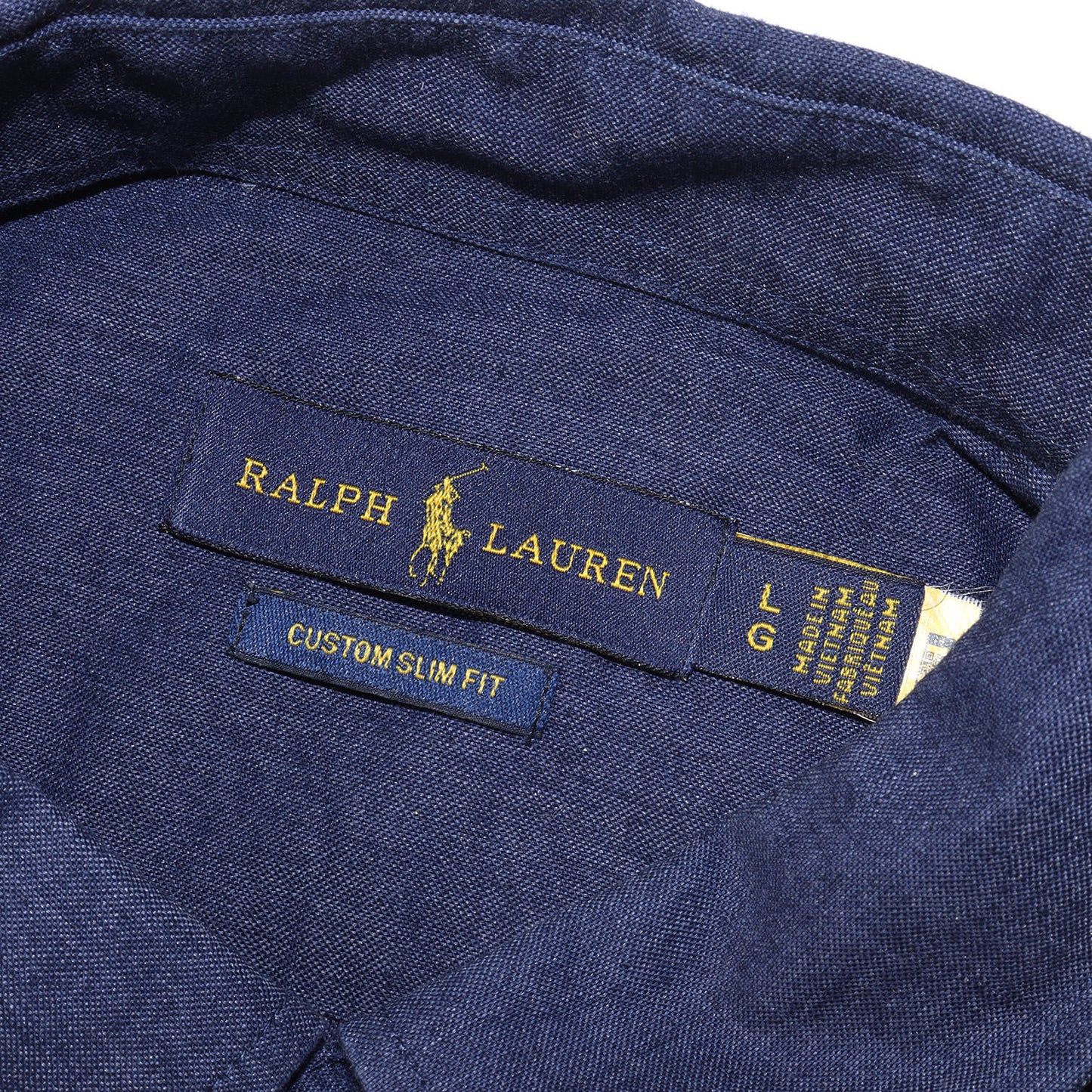 デニム スリムフィット BD ボタンシャツ (CUSTOM SLIM FIT) / RALPH LAUREN
