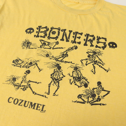 [人気モデル] 90s BONERS スケルトン スカル 四十八手 エロ Tシャツ