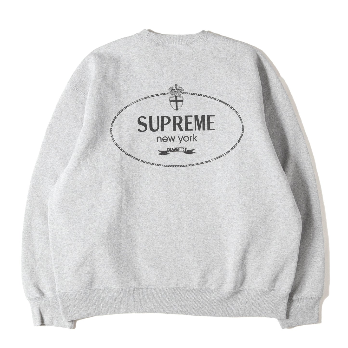 24AW クレストロゴ クルーネック スウェット(Crest Crewneck)