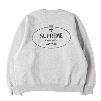 24AW クレストロゴ クルーネック スウェット(Crest Crewneck)