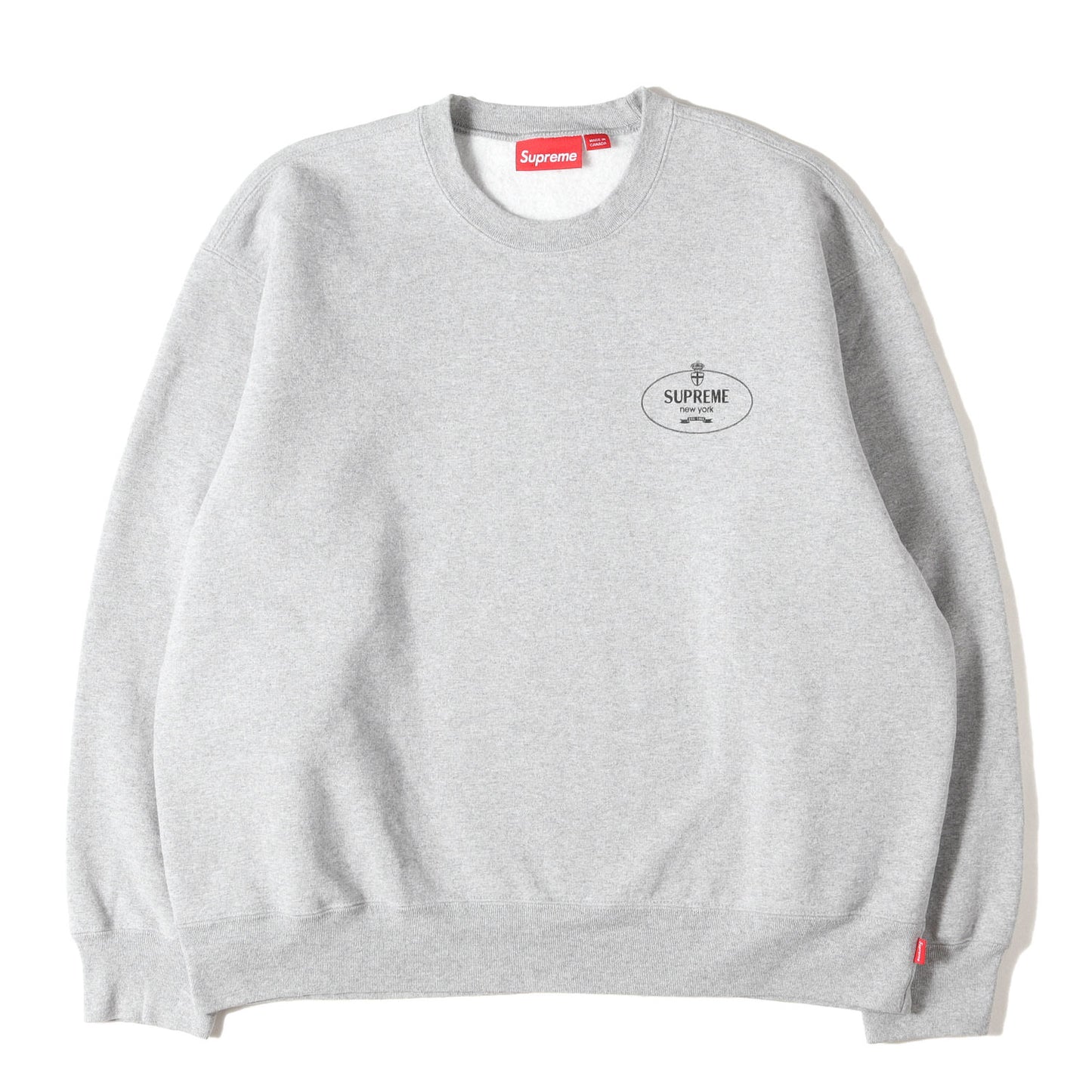 24AW クレストロゴ クルーネック スウェット(Crest Crewneck)