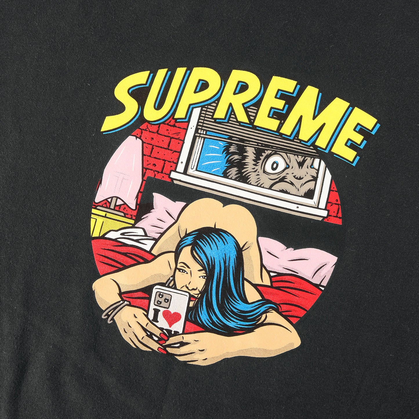 25SS アメコミ グラフィック Tシャツ(Bedroom Tee)