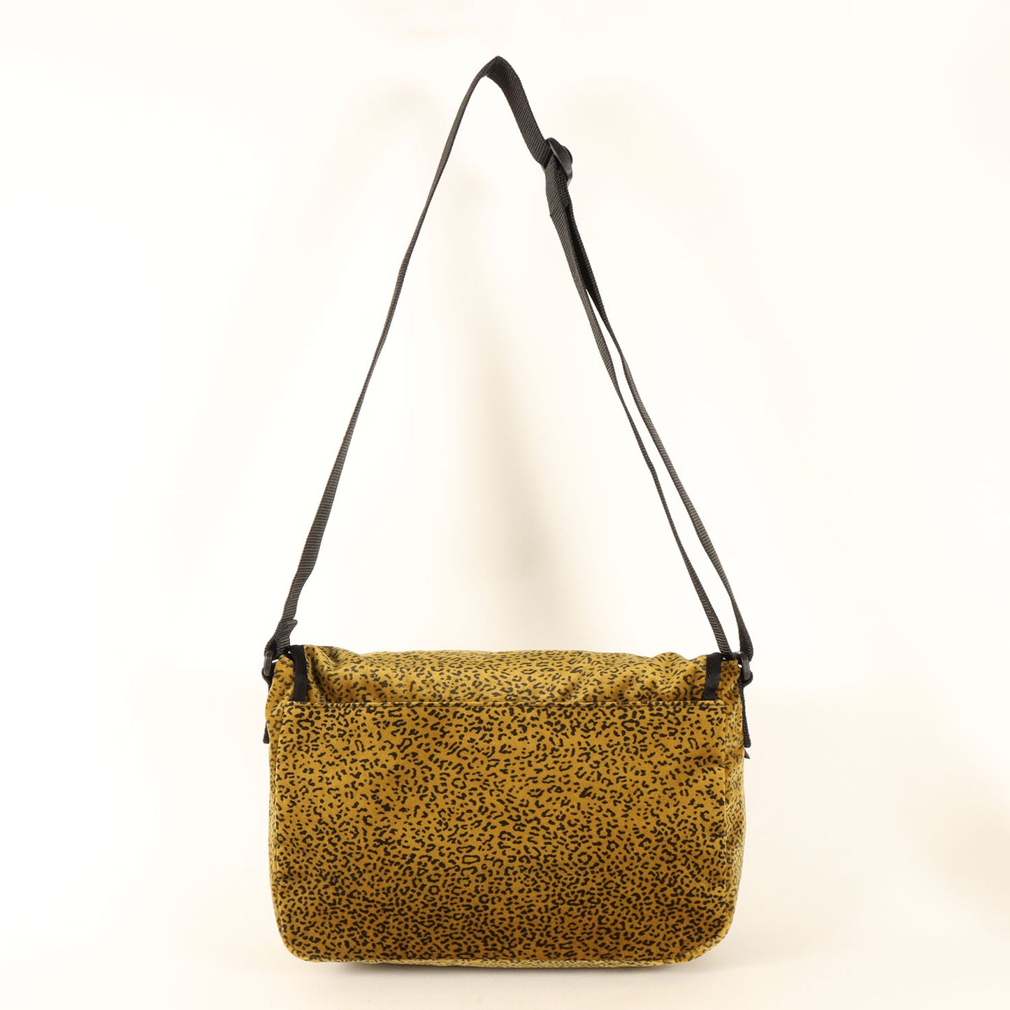 25AW レオパード ベルベット スモール メッセンジャーバッグ(Velvet Small Messenger Bag)