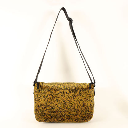 25AW レオパード ベルベット スモール メッセンジャーバッグ(Velvet Small Messenger Bag)