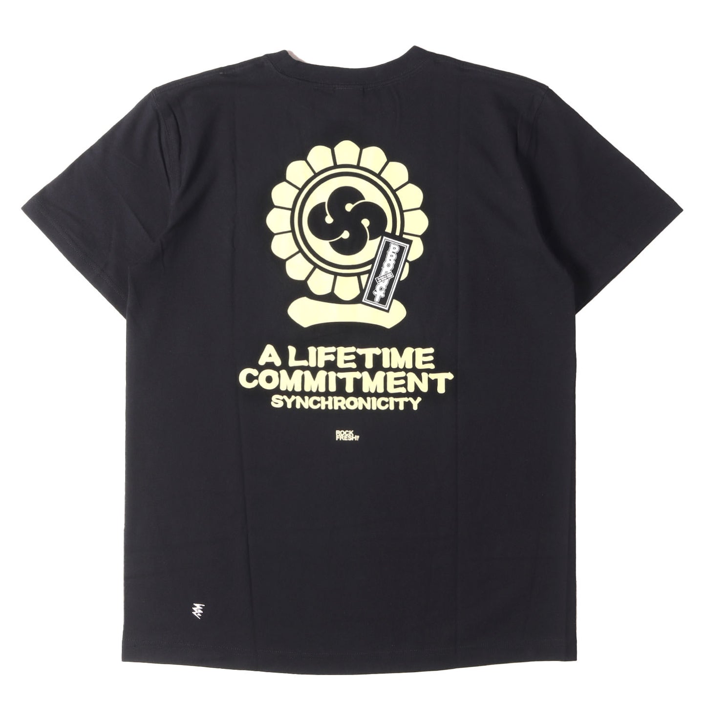家紋ロゴ クルーネック Tシャツ