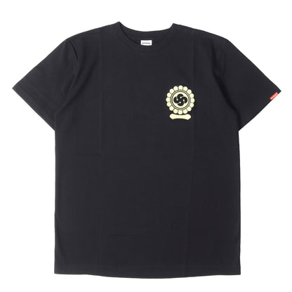 家紋ロゴ クルーネック Tシャツ