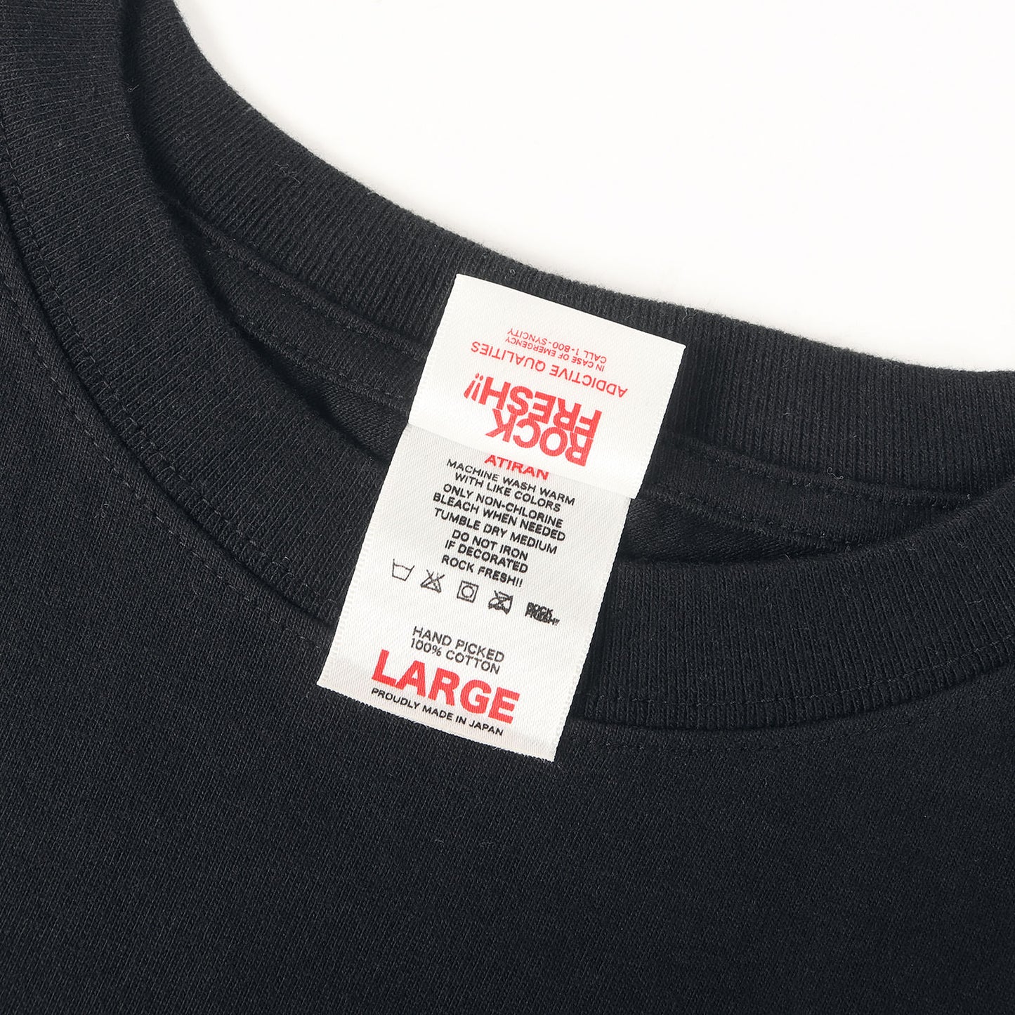 家紋ロゴ クルーネック Tシャツ