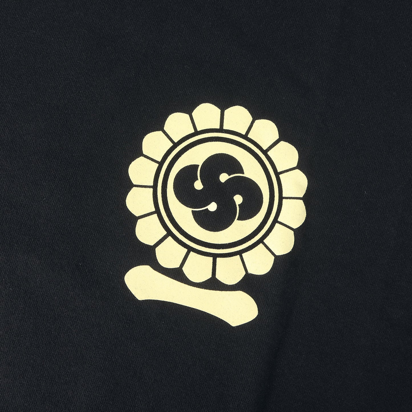 家紋ロゴ クルーネック Tシャツ