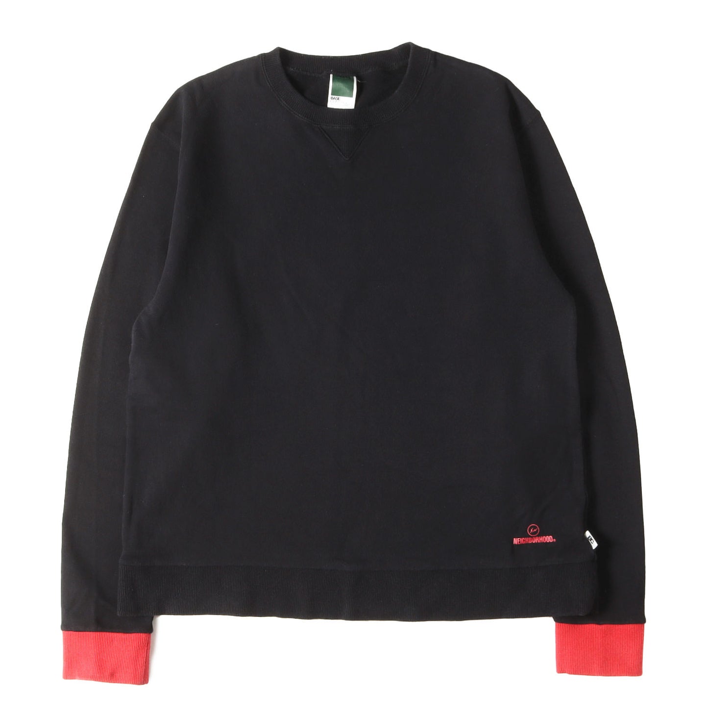 00s ×fragment design ×BASE CONTROL リブカラー スウェット