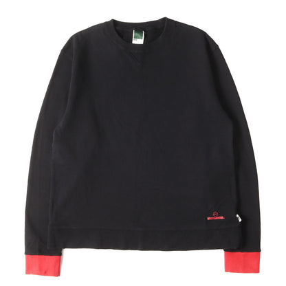 00s ×fragment design ×BASE CONTROL リブカラー スウェット