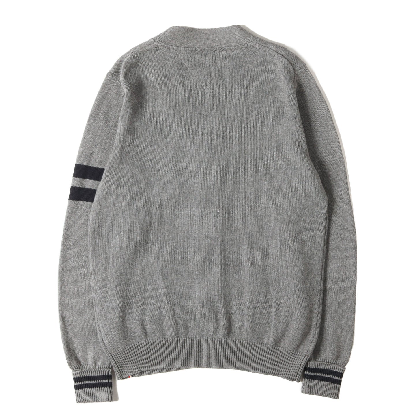 HILFIGER DENIM レタード コットンニット カーディガン