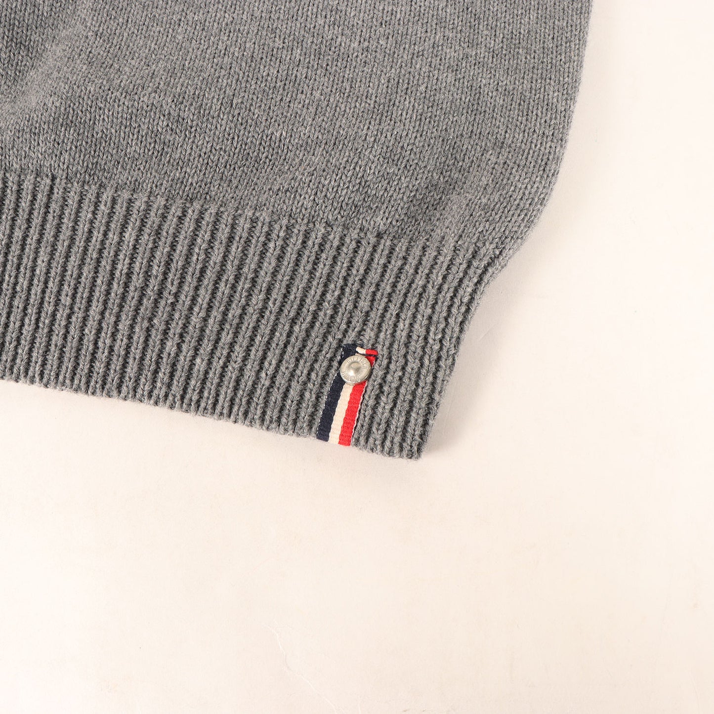 HILFIGER DENIM レタード コットンニット カーディガン