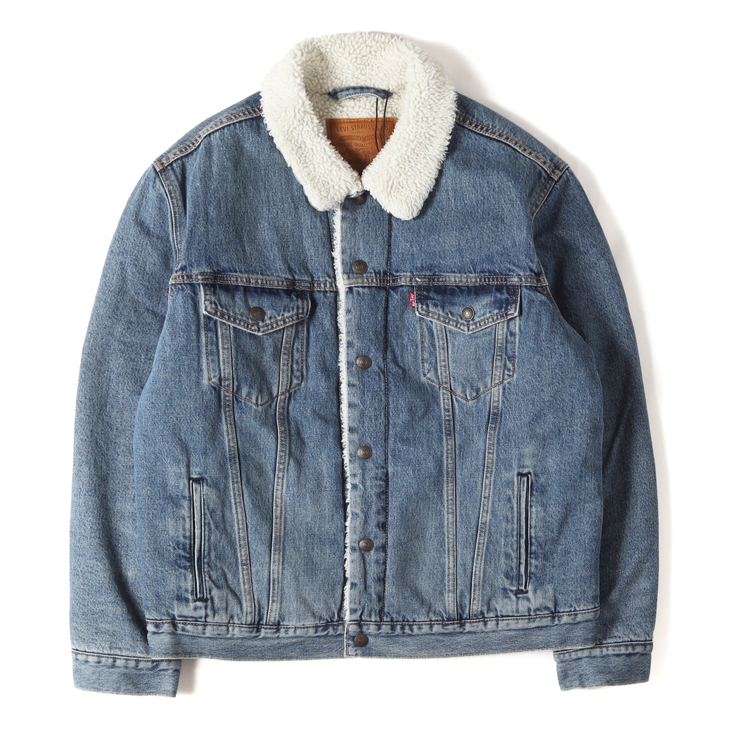 [リーバイスプレミアム] シェルパボア 3rd デニム トラッカージャケット (TYPE 3 SHERPA TRUCKER)