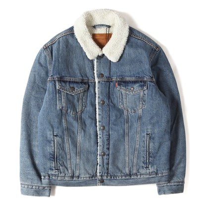 [リーバイスプレミアム] シェルパボア 3rd デニム トラッカージャケット (TYPE 3 SHERPA TRUCKER)