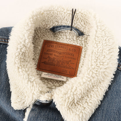 [リーバイスプレミアム] シェルパボア 3rd デニム トラッカージャケット (TYPE 3 SHERPA TRUCKER)