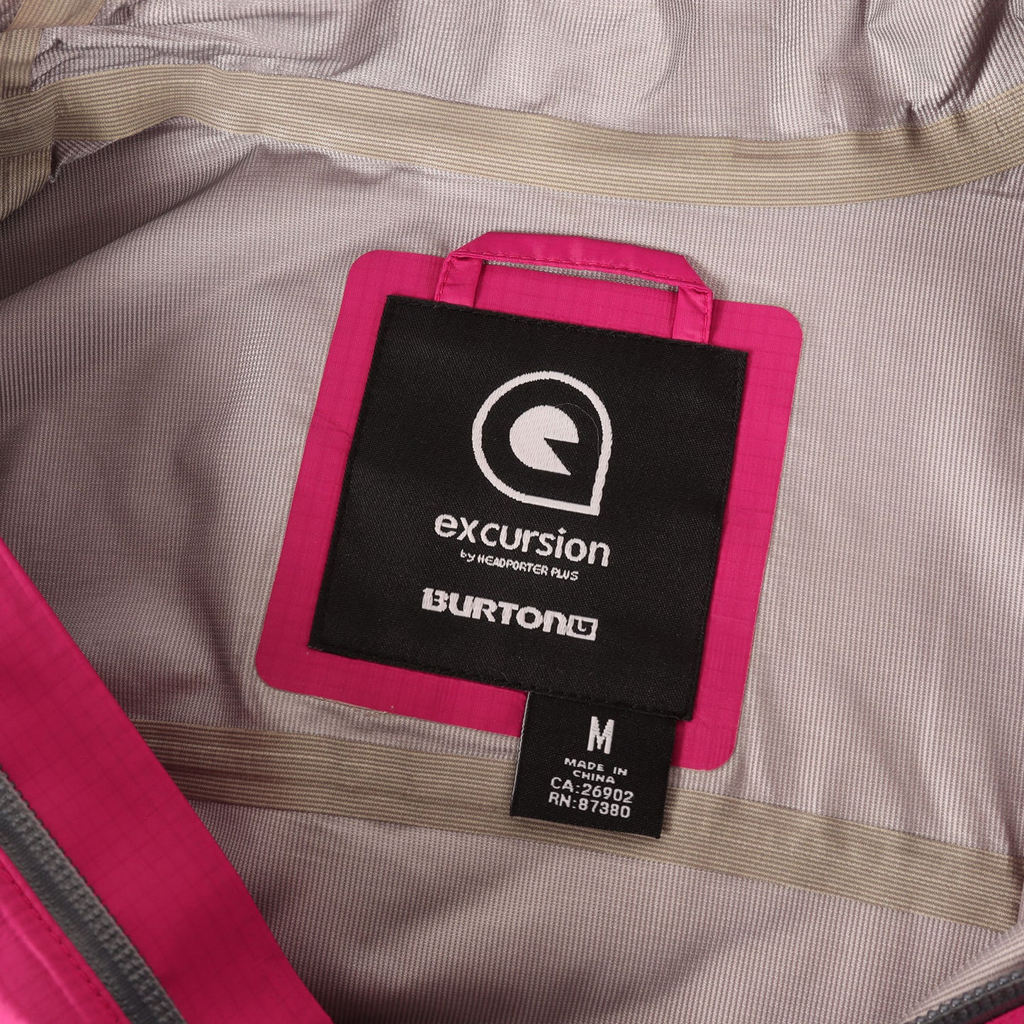 ×BURTON ×fragment design excursion 2レイヤーナイロン スノボジャケット