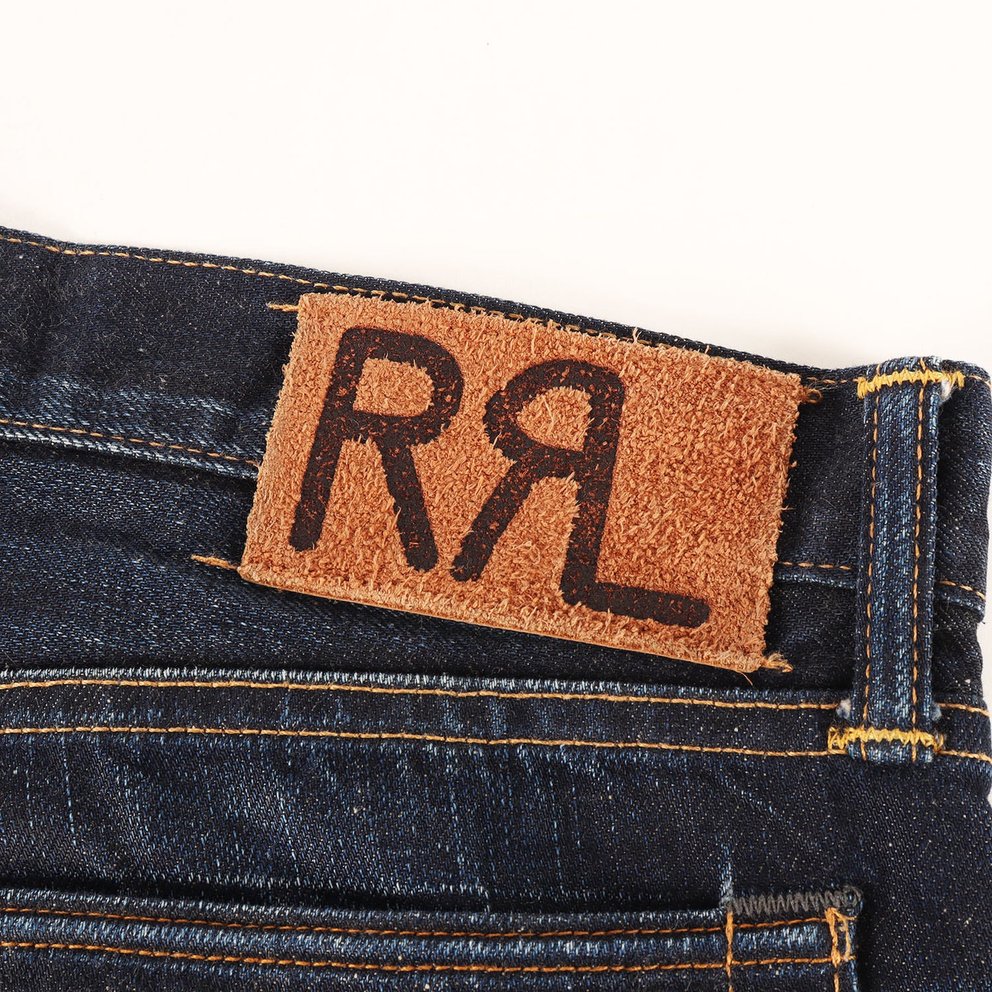 [日本産 USA製] ヴィンテージ加工 スリム デニムパンツ (JAPAN WOVEN SELVEDGE DENIM SLIM NARROW CALDWELL)