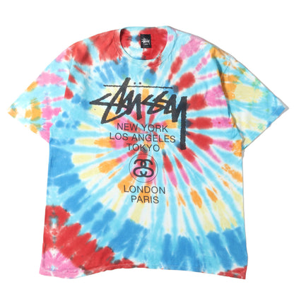 タイダイ染め ワールドツアーロゴ Tシャツ