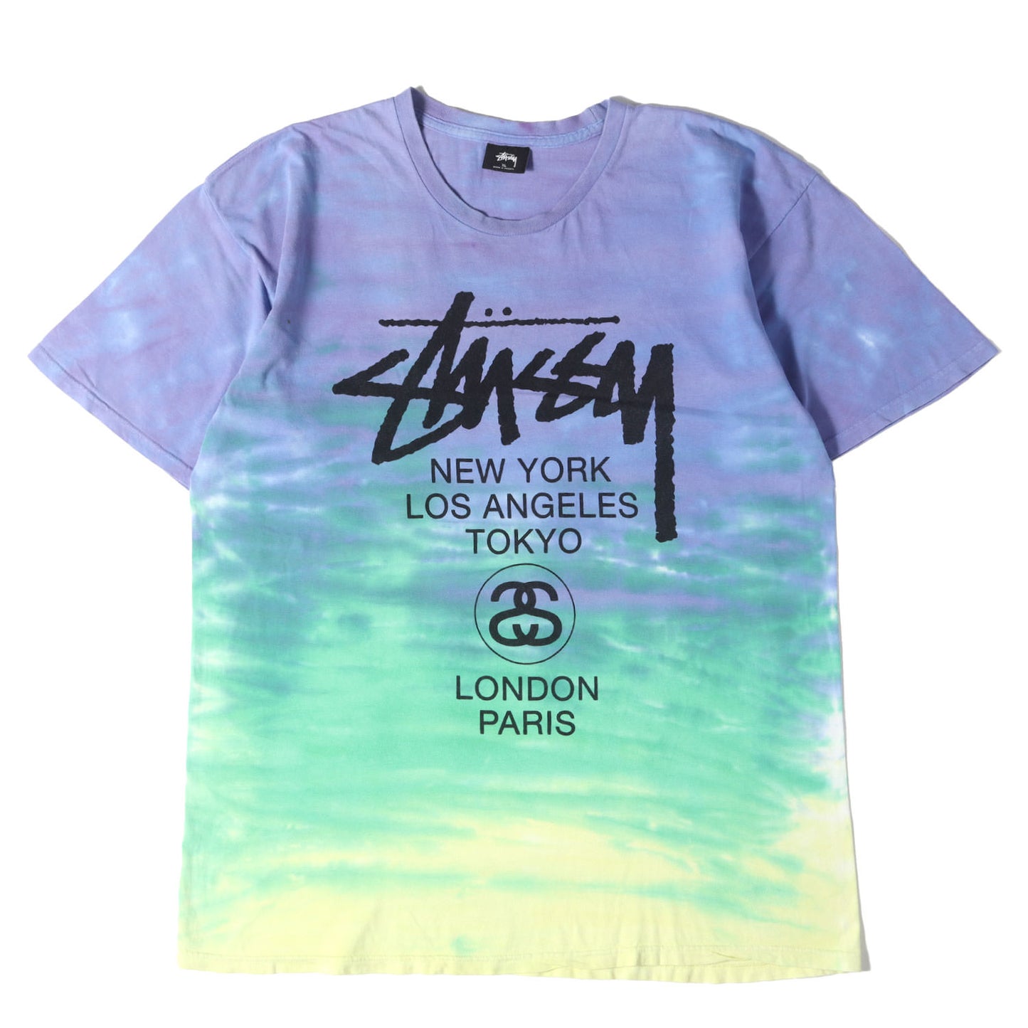 タイダイ染め ワールドツアーロゴ Tシャツ