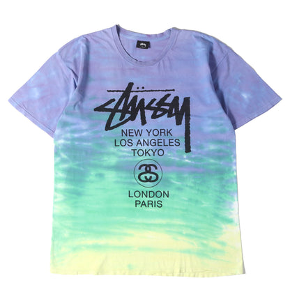 タイダイ染め ワールドツアーロゴ Tシャツ
