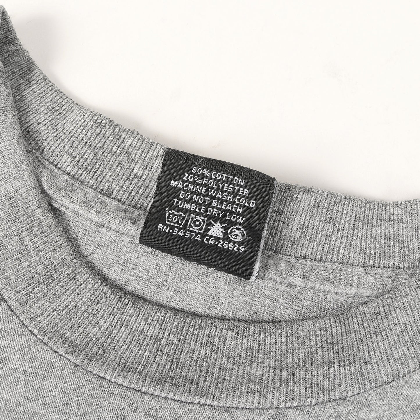 00s ストックロゴ クルーネック Tシャツ